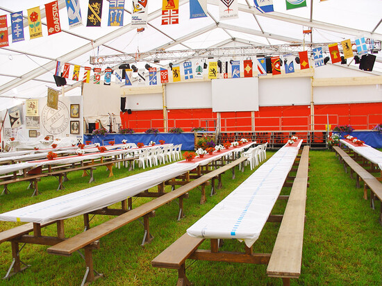 Beispiel Partyzelt