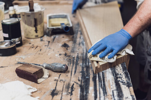 Handwerk Finish Parkett by Belgiqa Lenzlinger