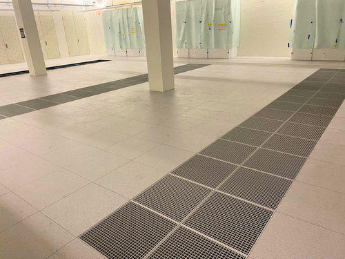 Lenzlinger Doppelboden Lösungen für ein Schweizer Rechenzentrum / Datacenter.