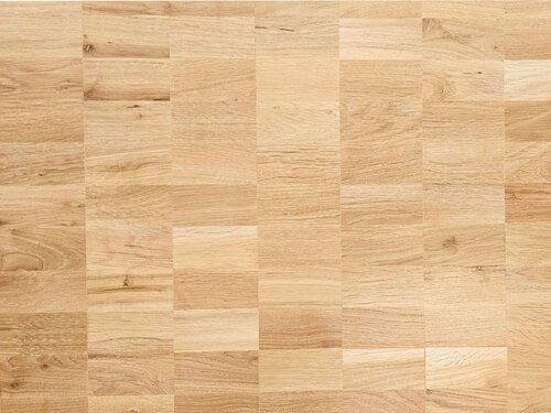 Seit kurzem gibt es ein 6. Design zum Qube Solid Parkett: Parallel