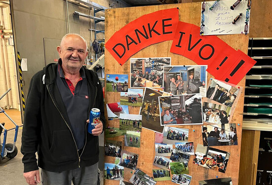 ZV Abschied Pensionierung Ivo