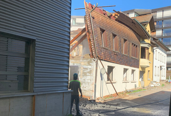 Rückbau Bürogebäude Doppelböden
