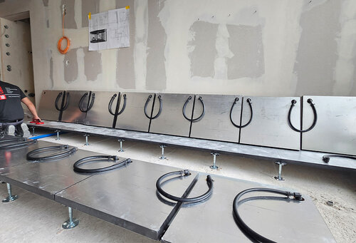 Im Haus Falken des Spital Zollikerberg wurden Thermo-Doppelböden eingebaut