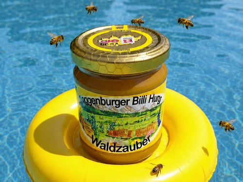 Vom 6. - 10. Juli 2026 mindestens 40 Liter tanken und einen feinen 250g Honig abholen.