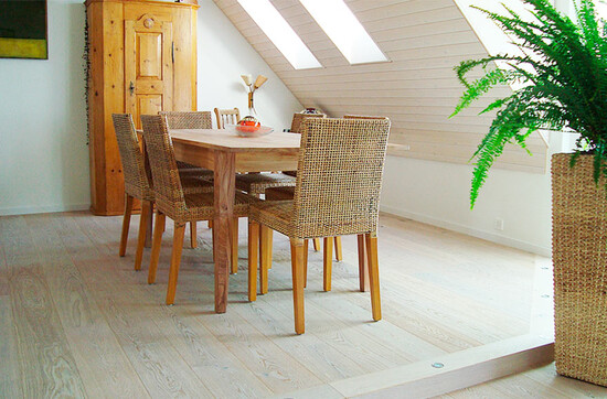 Objektbeispiel Eichenparkett