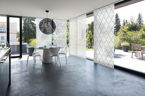 Objektbeispiel Flächenvorhang 1