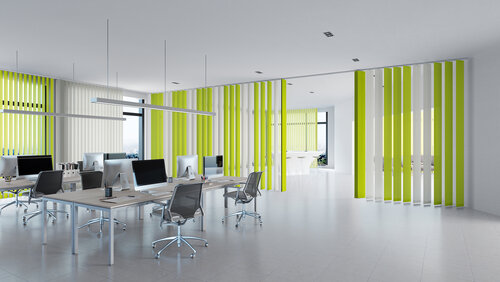 Objektbeispiel Vertikal Jalousien 2